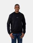 Black Label Back Piercing Black Sweatshirt - XXL Black
