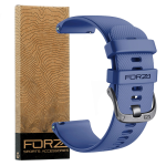 Elite 22MM Quick Release Classic Watch Strap - Navy Blue