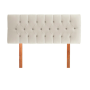 Charlotte Headboard - Double / Cream