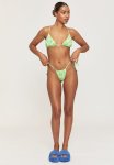 Luxe String Bikini Bottom - Paloma Lime