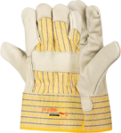Pioneer Touch Rigger 143 Premium Cow Grain - White yellow