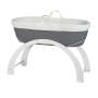 Dreami Moses Basket And Stand - Slate Grey