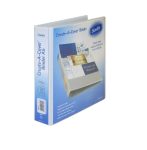 Bantex Presentation Binder Pvc A5 Clear Pocket Front And Spine 2 D-ring. 30MM.