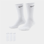 Nike Everyday Cushion Crew White 3 Pack Socks