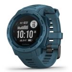 Garmin Instinct Rugged Outdoor Watch With Gps Features Glonass And Galileo Heart Rate Monitoring And 3-AXIS Compass Lakeside Blu
