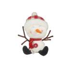 Snowman With Beany