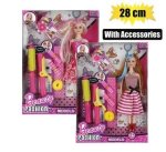 Fashion Doll With Accessories 28CM Marketplace Brits Bros