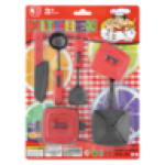 Blister Red Kids Kitchen Set