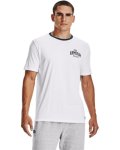 Men's Ua Performance Originators Athletics Short Sleeve - White XXL