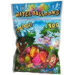 Water Balloons - Small Bag With 100 Pieces Including MINI Hose Nozzle