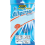 Addis Extra Large All Purpose Cleaning Cloths 6 Pack
