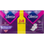Libresse Super Heavy Flow Maxi Night+ Sanitary Pads With Wings 16 Pack