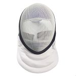 Leonark Fencing Epee Mask Hema Helmet Ce 350N Certified National Grade Masque - Fencing Protective Gear White Large