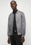 Superbalist Bomber Jacket With Slanted Pockets - Grey