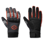 Women’s Dyna Knit Mesh Full-finger Gloves- Black gray