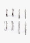 Hoop Earrings 4 Pack
