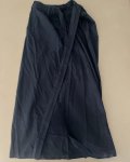 Edit Navy Full Length Skirt Size 28