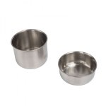 Stainless Steel Dishes 11 X 5CM 11 X 8CM