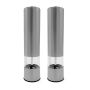 Premium Auto Electric Spice Grinder -salt And Pepper Set Of 2