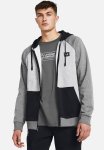Under Armour Ua Rival Flc Fz Colour Block - Grey