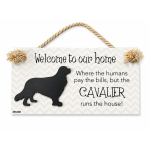 Precious Pets Wooden Hanging Sign 10CM X 20CM