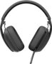 Logitech Zone Vibe Wireless Bluetooth Headset Graphite - With USB Receiver Teams Zoom And Google
