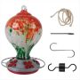 Bird Feeder With 5 Perches Hand Blown Glass Bird Feeders B