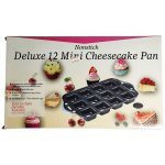 Non-stick Deluxe 12 Square MINI Cheesecake Pan
