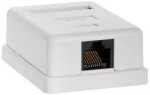 CAT6-BOX-1 Acconet CAT6 Single RJ45 Wall Box