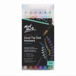 Dot Markers Dual Tip Metallic 6PC