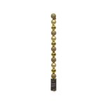 Baubles In Tube Set Of 14 - Shades Of Gold 3CM