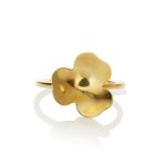 Flower Ring Brass