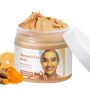 Xoyssfy Turmeric Vitamin C Clay Mask Hydrating Face Mask Clay Face Mask Deep Cleansing Pores Improves Dark Spots Acne Skin Care Facial Mask Tight