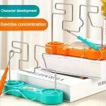 Buzz Wire Game Collision Electric Shock Maze Touch Game Toy For Family Party Gift Circuit Science Experiment Toy Easter Gift Hal