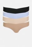 Cotton On The Invisible G String Brief 4PACK - Black frappe maple Sugar windsurfer