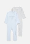 Cotton On 2 Pack Organic Pointelle Zip Romper - White Water Blue best Thing 2025&CLOUD Marle