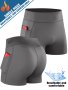 Men's Quick Drying Compression Sports Shorts With Pockets Athletic Solid Color Breathable Stretch Shorts For Cycling Yoga Running