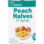 Peach Halves In Syrup 410G