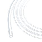 Rebower 10FT 3 16" Id X 3 8" Od Silicone Tubing Clear Industrial Plastic Tubing Pure Silicone Hoses For Pump Siphoning Draining