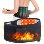 Adjustable Self-heating Back & Waist Support Belt Magnetic Therapy Enhanced Comfort For Sports & Daily Use Breathable Fabric