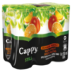 Still Orange & Mango Flavoured Fruit Juice Blend Cans 6 X 330ML