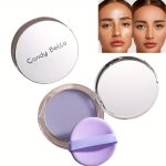 Candy. Candy Bella Invisible Magic Translucent Oil-control Setting Powder Compact Light Long-lasting Illumination For All Skin T
