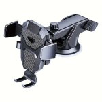 360 Degree Rotatable Abs Car Phone Mount Suction Cup Dashboard Cell Phone Holder Adjustable Gps Stand For Iphone 13 12 11 Xiaomi