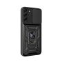 Shockproof Case With Sliding Camera Protection For Samsung S22 Plus