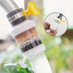 Universal Faucet Mount Water Filter With Standard Connector Thread Uncharged - Kitchen Filtration System For Clean Drinking And