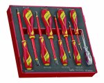 Teng Tools 9PC 1000 Volt Insulated Screwdriver Set In Eva