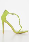 Madison Bella Barely There Stiletto Heel - Lime