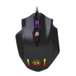 Redragon Impact 12400DPI Mmo Gaming Mouse Black