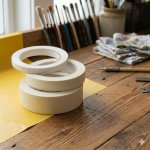 Single Sided Acrylic Adhesive Masking Tape - 144PCS