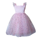 Sparkle Pale Pink Party Dress